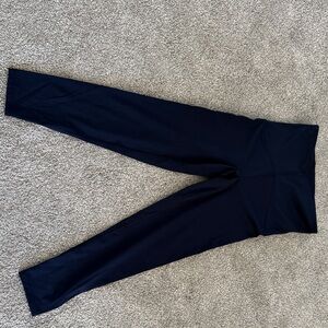 Blue High-Waisted Leggings
